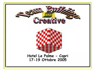 Hotel Le Palme - Capri 17-19 Ottobre 2005