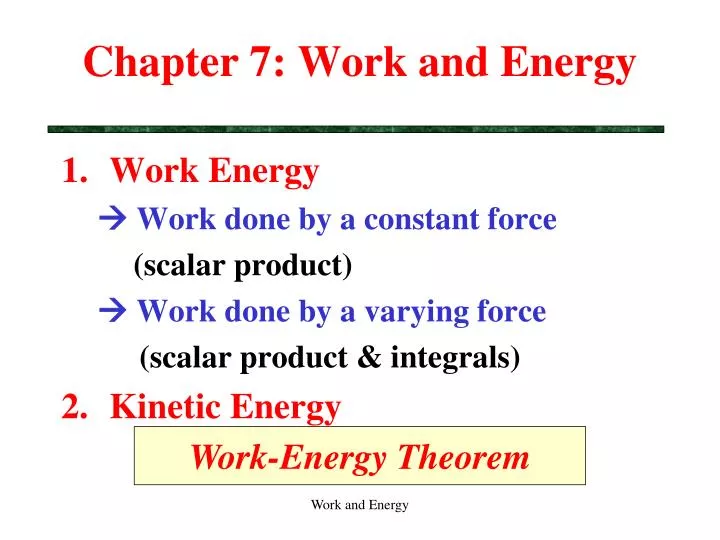 chapter 7 work and energy