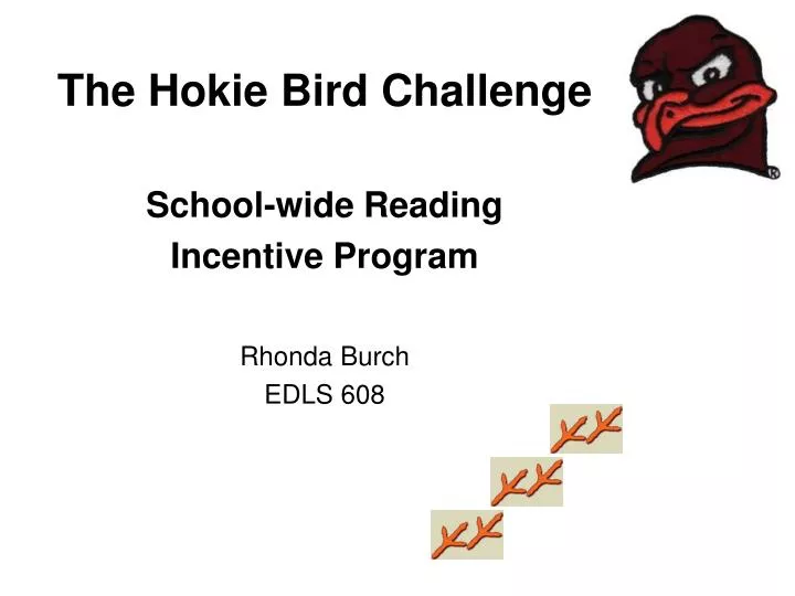 the hokie bird challenge
