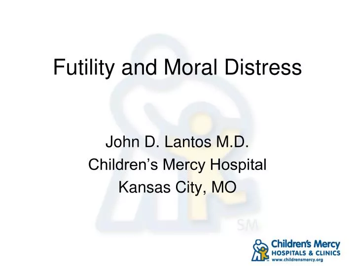 futility and moral distress