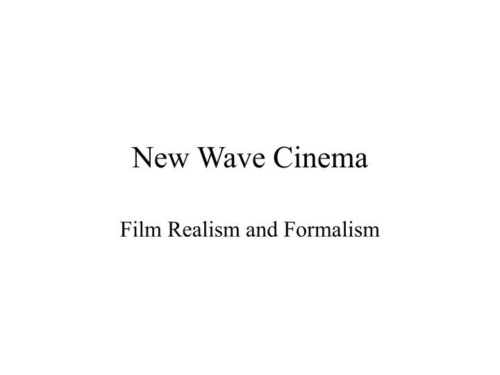 new wave cinema