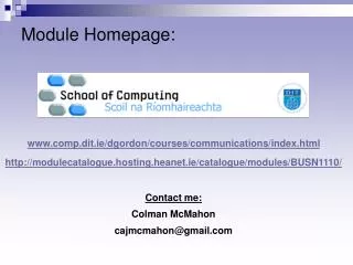 Module Homepage: