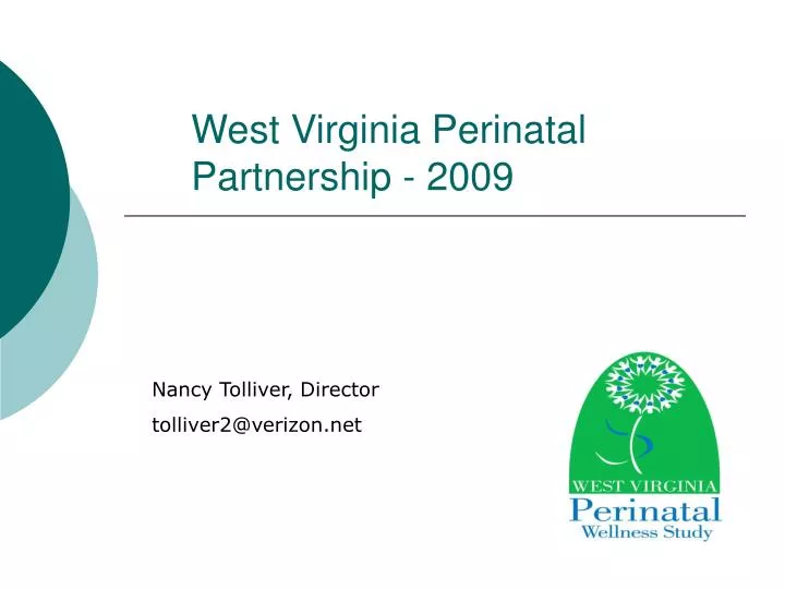 west virginia perinatal partnership 2009