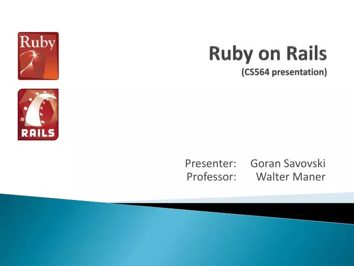 ruby on rails cs564 presentation