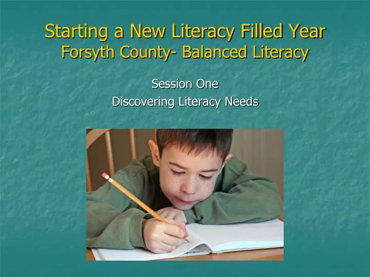 starting a new literacy filled year forsyth county balanced literacy