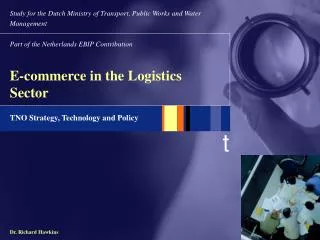 E-commerce in the Logistics Sector