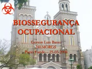 biosseguran a ocupacional