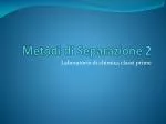 Metodi di Separazione 2 - slide 1
