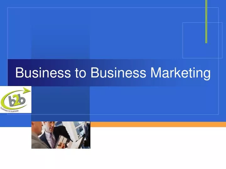 business to business marketing