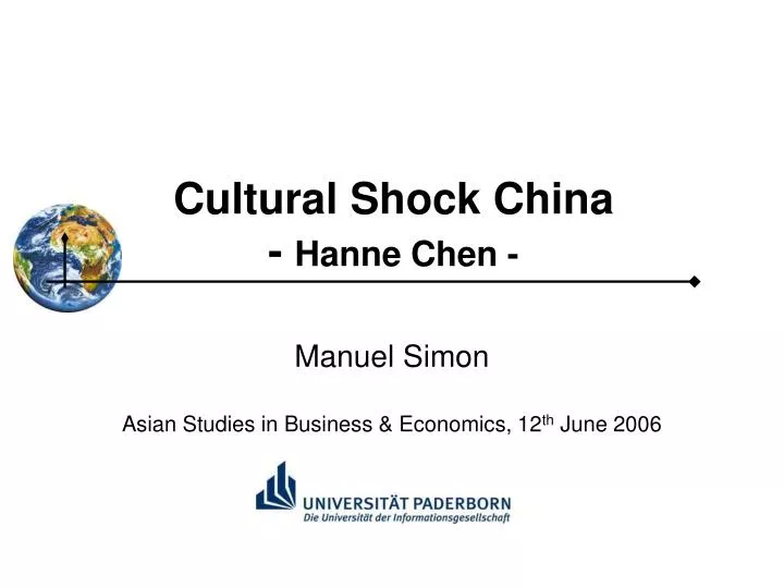 cultural shock china hanne chen