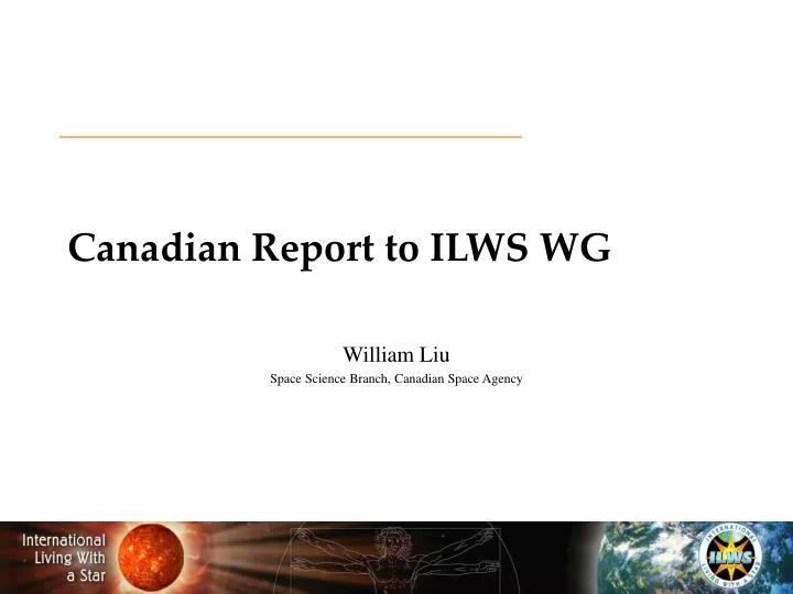 canadian report to ilws wg