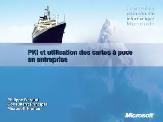pki et utilisation des cartes puce en entreprise