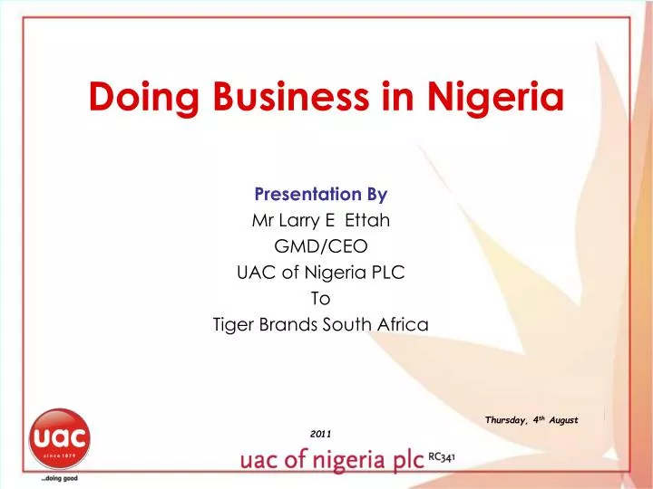 doing business in nigeria