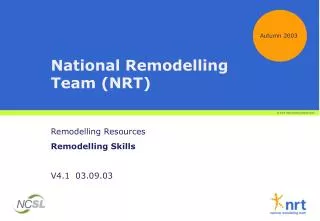 National Remodelling Team (NRT)