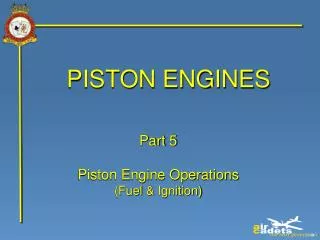PISTON ENGINES