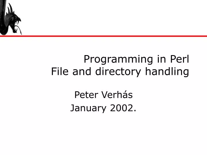 programming in perl file and directory handling