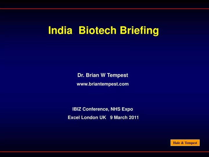 india biotech briefing