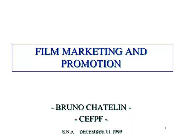 film marketing and promotion