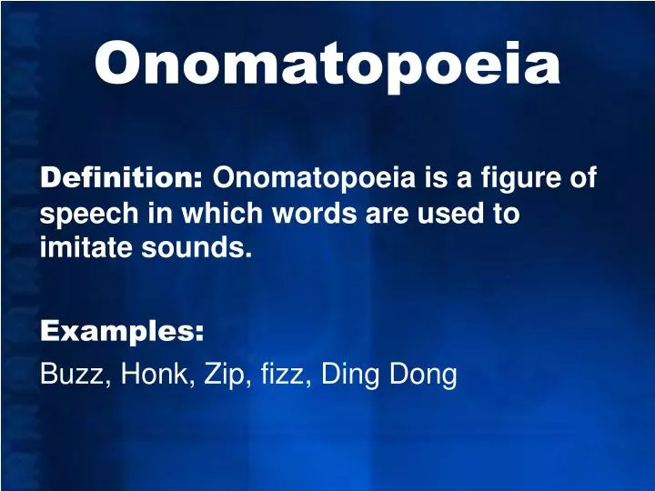 Onomatopoeia: Features & Examples of Onomatopoeia | Ifioque.com