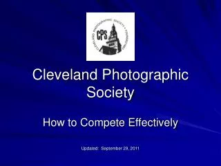 Cleveland Photographic Society