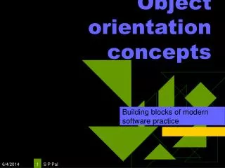 Object orientation concepts
