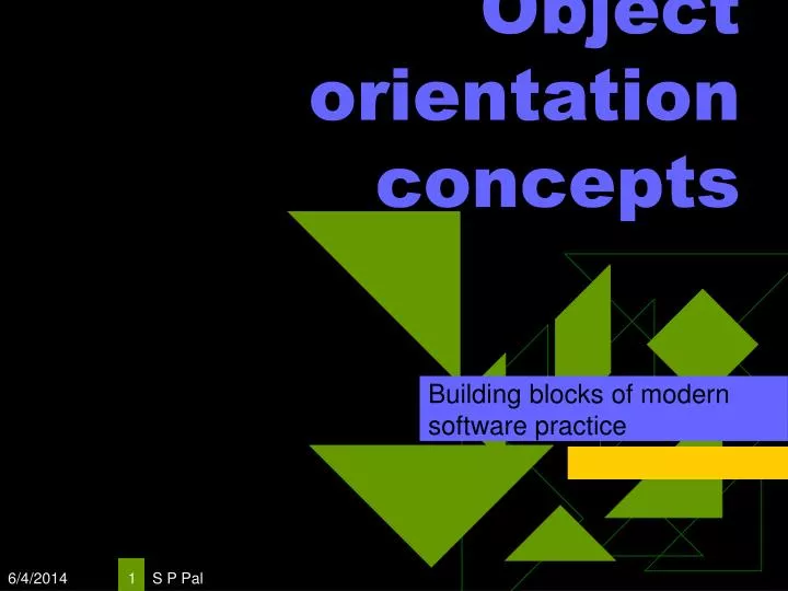 object orientation concepts
