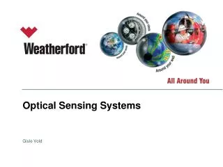 Optical Sensing Systems