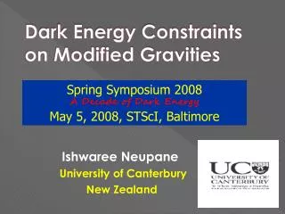 Dark Energy Constraints on Modified Gravities