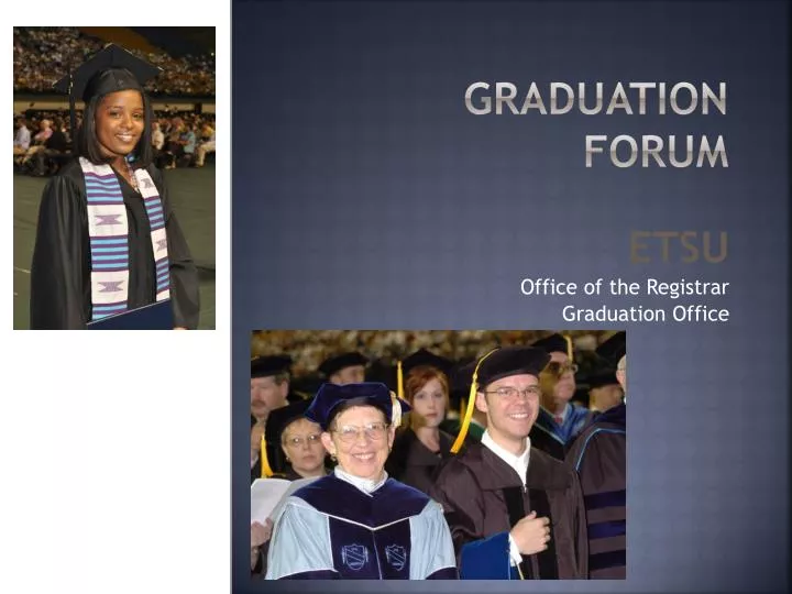 graduation forum