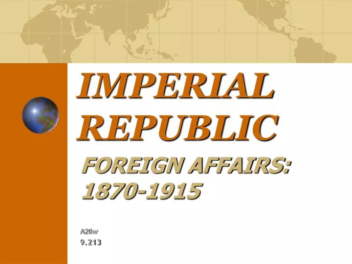imperial republic