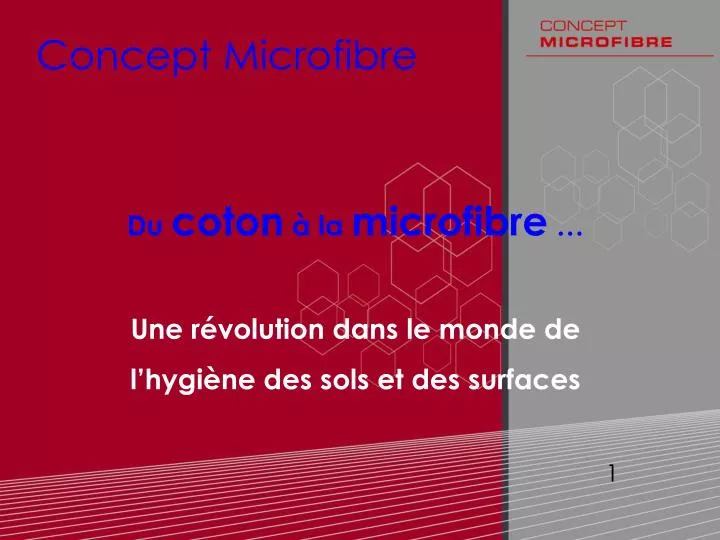concept microfibre