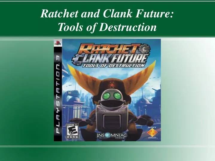 ratchet and clank future tools of destruction