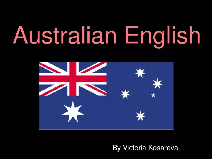 australian english