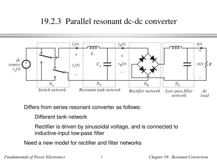 19 2 3 parallel resonant dc dc converter