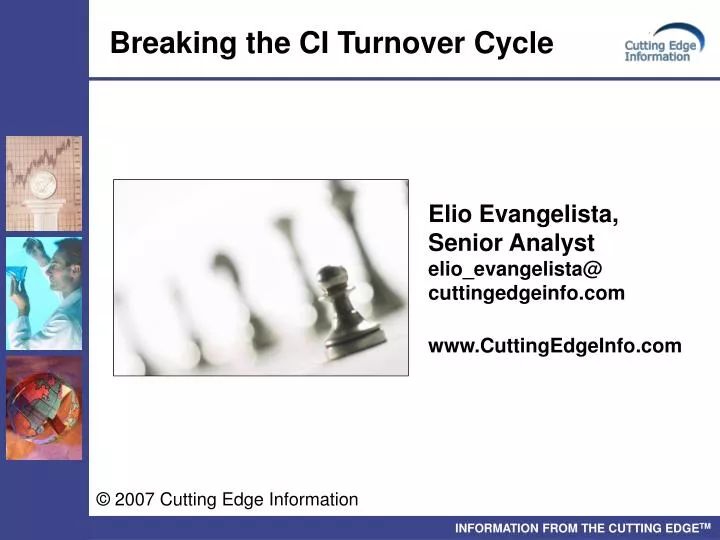 breaking the ci turnover cycle