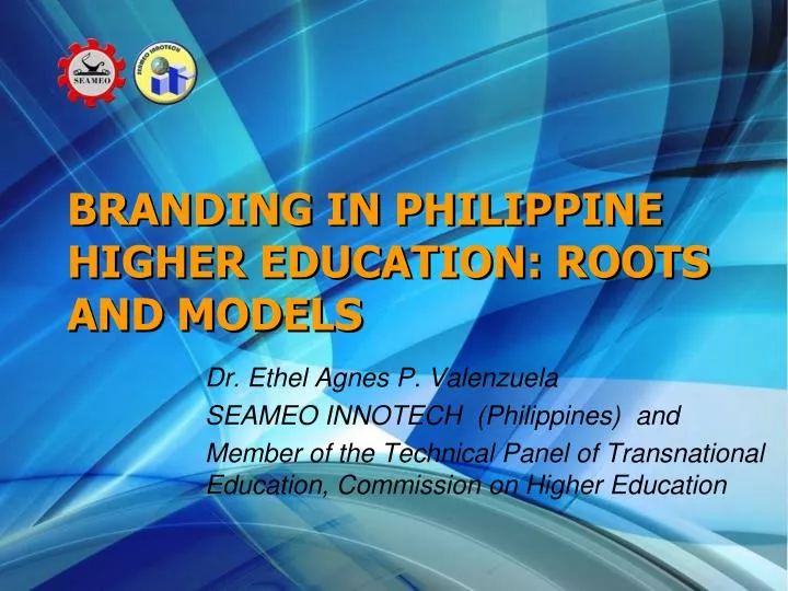 branding in philippine higher education roots and models