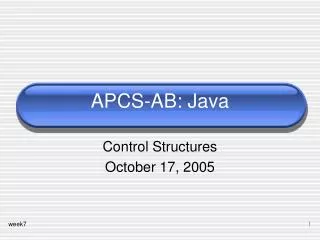 APCS-AB: Java