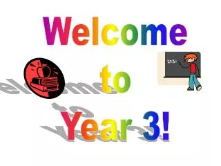 Welcome to Year 3!