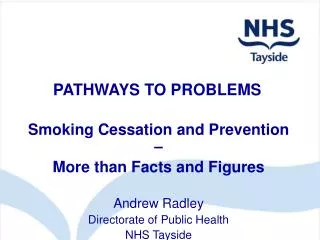 PATHWAYS TO PROBLEMS