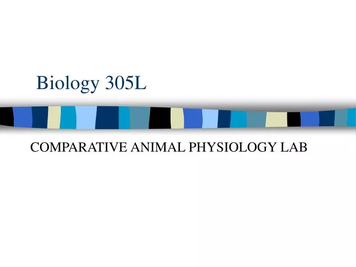 biology 305l