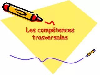 les comp tences trasversales