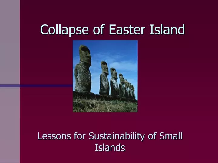 collapse of easter island