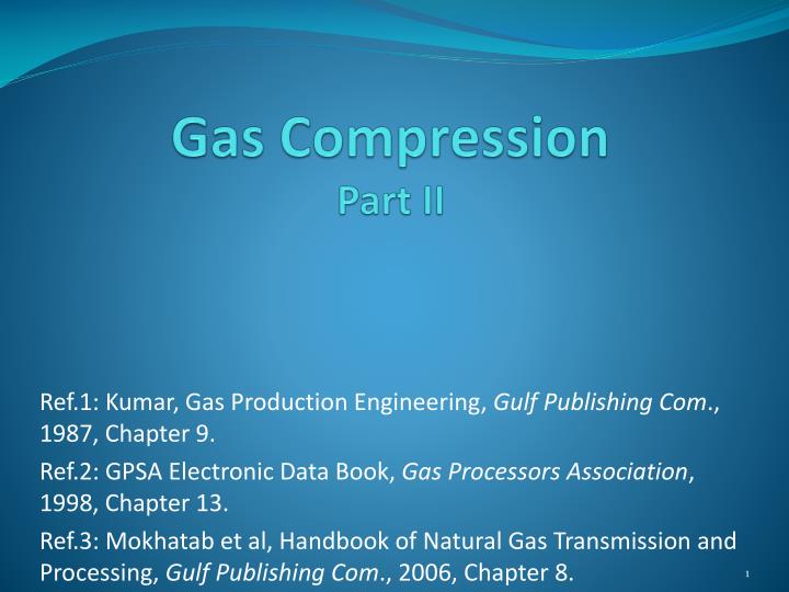 gas compression part ii