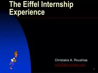The Eiffel Internship Experience