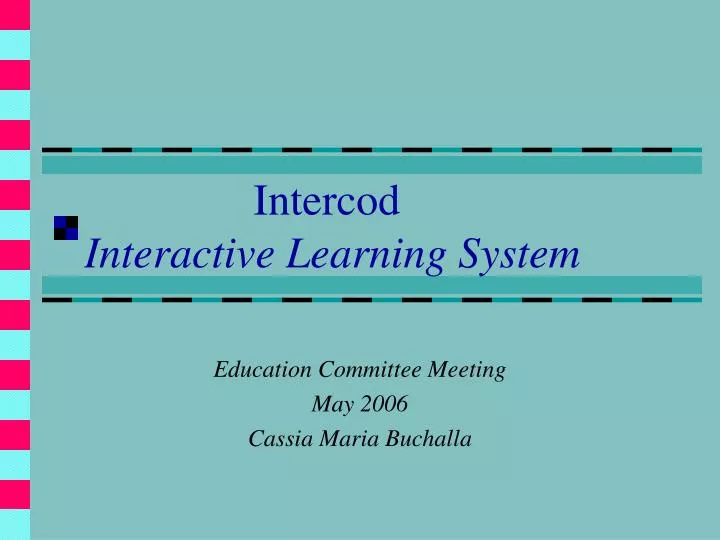 intercod interactive learning system