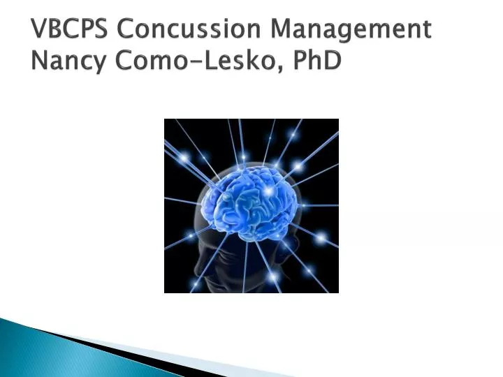 vbcps concussion management nancy como lesko phd