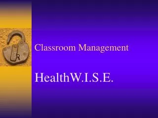 Classroom Management